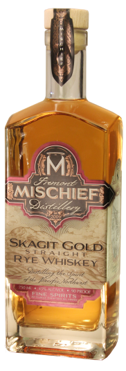 Fremont Mischief Skaggit Gold Straight Rye Whiskey
